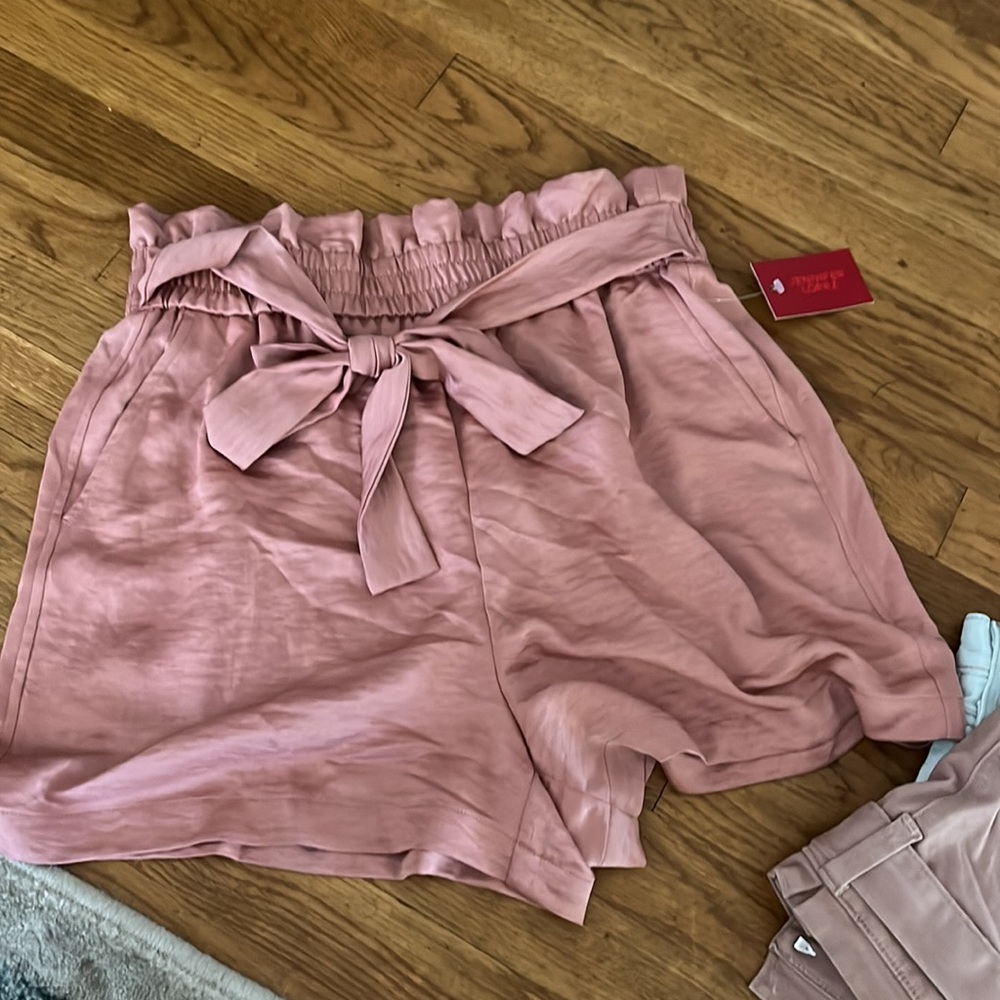 Jennifer Lopez dress satin shorts